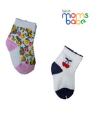 Baby Socks - Pack of 2 for Baby boys ( 6 - 12 Months ) -Multi color,baby socks, baby boys socks, infant socks 6–12 months, cotton baby socks, soft baby socks