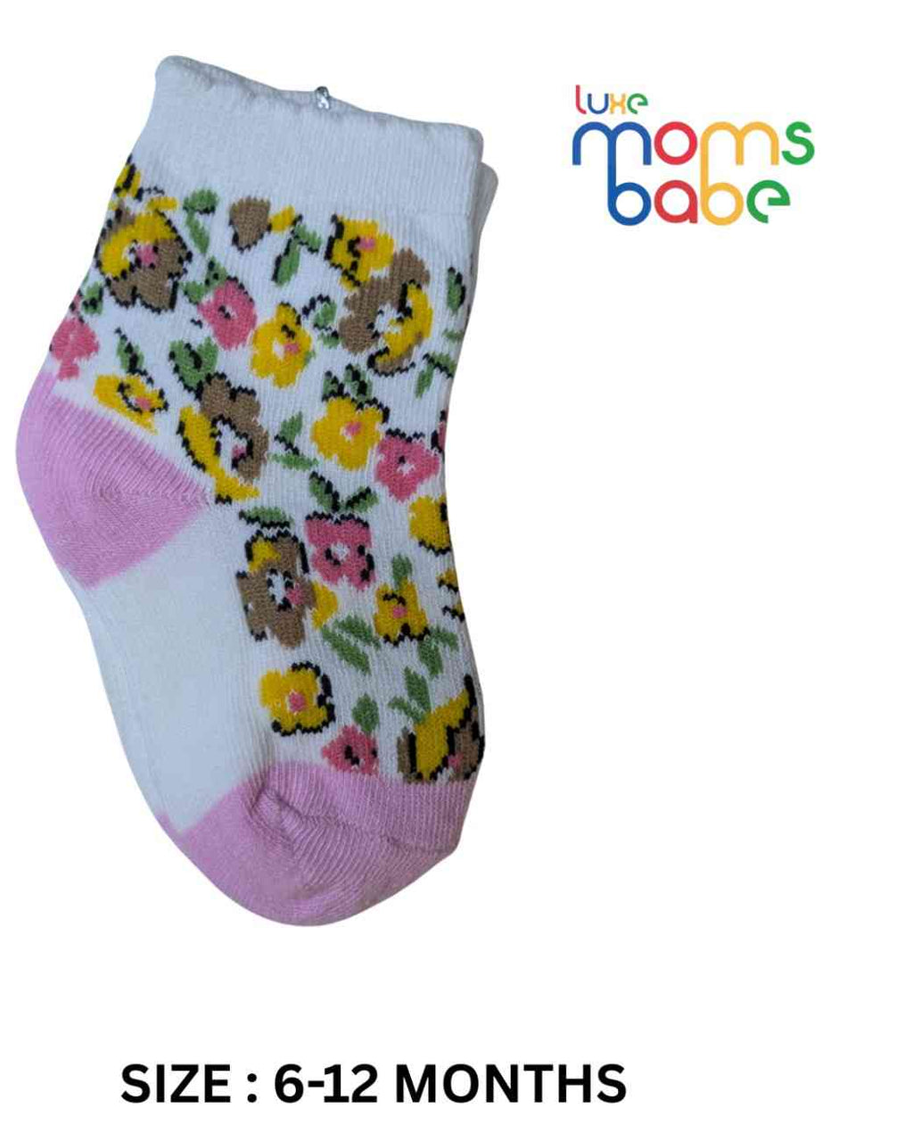Baby Socks - Pack of 2 for Baby boys ( 6 - 12 Months ) -Multi color,baby socks, baby boys socks, infant socks 6–12 months, cotton baby socks, soft baby socks