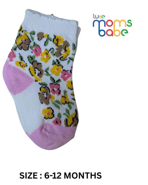 Baby Socks - Pack of 2 for Baby boys ( 6 - 12 Months ) -Multi color,baby socks, baby boys socks, infant socks 6–12 months, cotton baby socks, soft baby socks