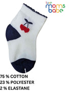 Baby Socks - Pack of 2 for Baby boys ( 6 - 12 Months ) -Multi color,baby socks, baby boys socks, infant socks 6–12 months, cotton baby socks, soft baby socks
