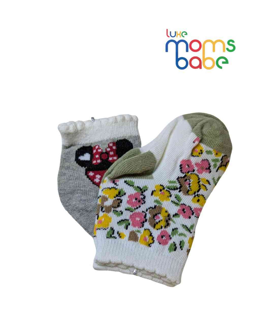 Baby Socks - Pack of 2 for Baby boys ( 6 - 12 Months )-Multi colour,cotton baby socks, soft baby socks, baby socks 6–12 months, multi colour baby socks
