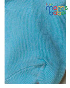 Baby Socks - Pack of 2 for Baby boys ( 6 - 12 Months )-Blue&White,baby boys socks, cotton baby socks, baby socks 6–12 months, newborn socks
