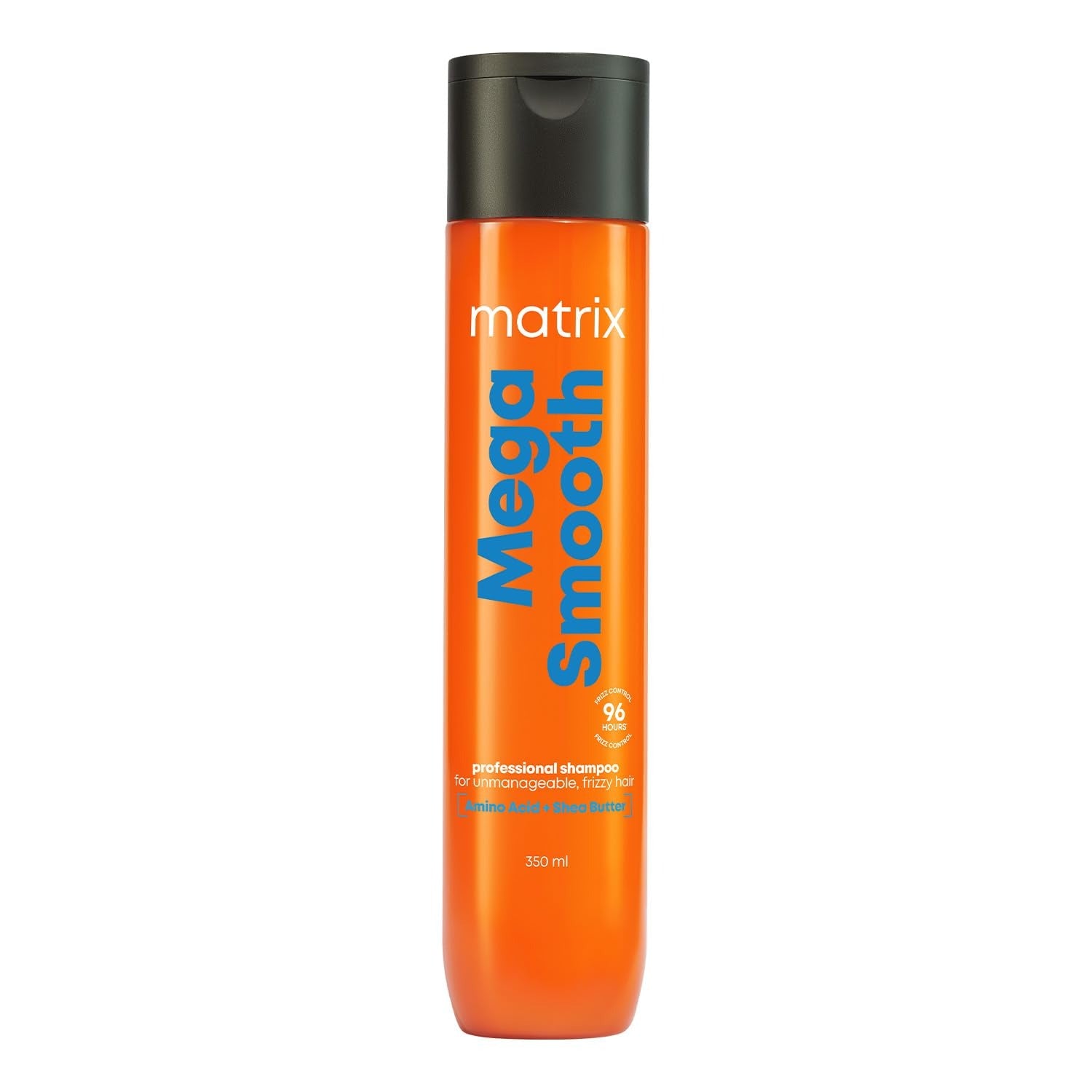 Matrix Mega Smooth Professional Shampoo with Shea Butter & Amino Acids, for Frizzy Hair | Max Smoothness for 4 Days | Used by 1 Lakh Hairstylists*| For All Hair