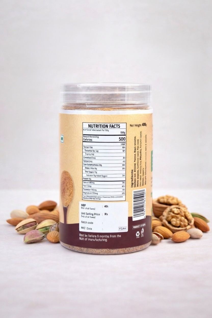 Hayah Care Nuts & Seeds Supermix, a ready-to-eat snack.