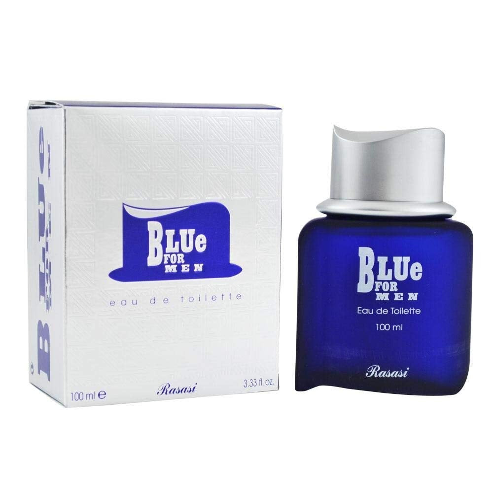 Rasasi Blue For Men - 100ml | Luxury Perfume,fresh aromatic perfume men, long lasting perfume for men, Rasasi original perfume, bold masculine fragrance