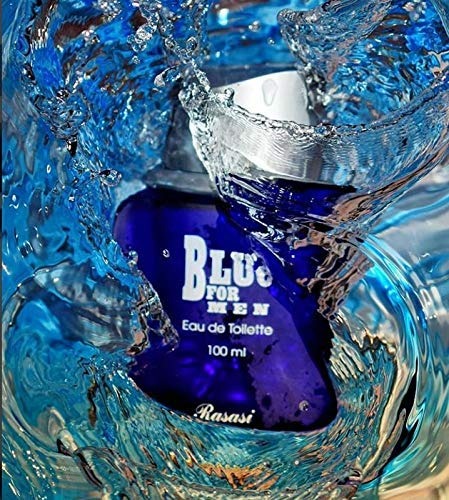 Rasasi Blue For Men - 100ml | Luxury Perfume,fresh aromatic perfume men, long lasting perfume for men, Rasasi original perfume, bold masculine fragrance