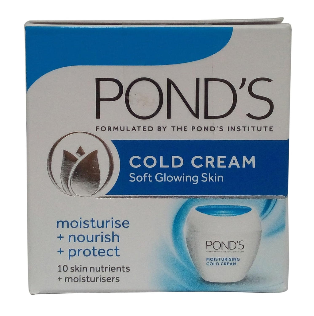 POND'S Moisturizing Cold Cream - 100ml Promo Pack,Ponds Cold Cream 100ml, Ponds Moisturising Cream, Cold Cream for Dry Skin, Winter Moisturizer
