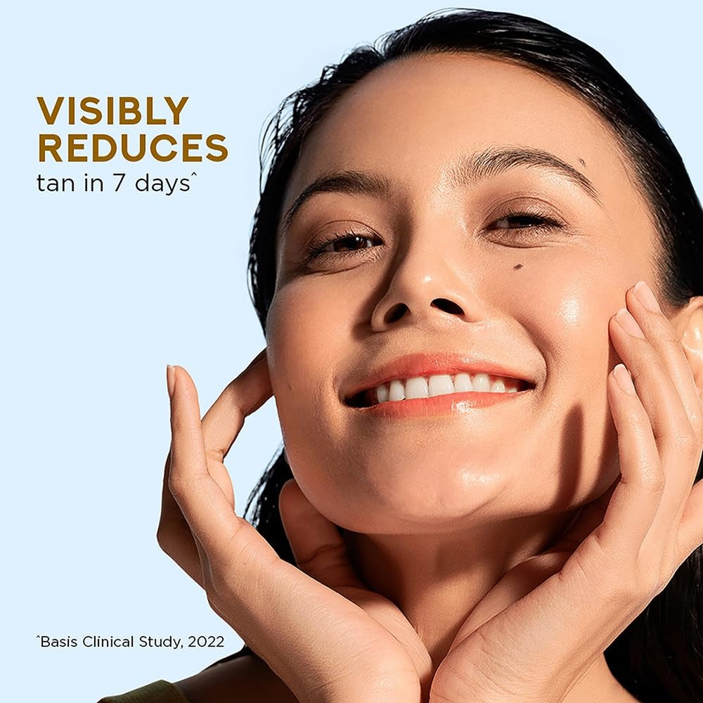 Pond's Detan Face Wash for Tan Removal in Just 7 Days | Contains Vitamin C and Niacinamide | Facewash for All Skin Types, 100gm,Ponds detan face wash
