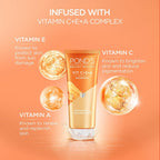 POND'S Bright Beauty Vit C+E+A Gel Face Wash 100ml,Ponds Bright Beauty face wash, vitamin C face wash, vitamin E face wash, vitamin A face wash, gel face wash