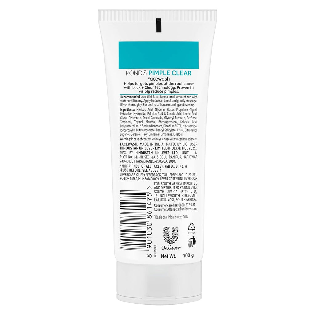POND'S Pimple Clear & Germ Removal Facewash 100 g