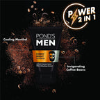 Pond's Men Energy Bright Anti-Dullness Facewash With Coffee Bean|| 50 g