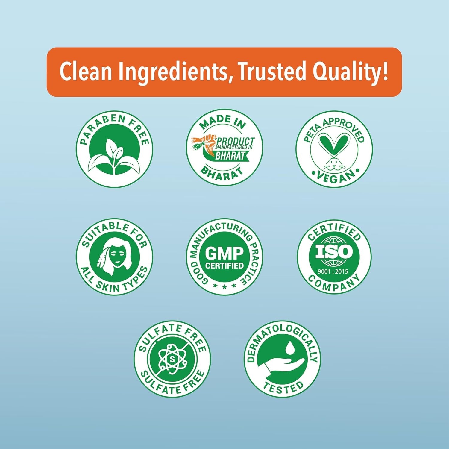 DR.RASHEL Vitamin C Face Wash Enriched with Goodness of Vitamin C with No Parabens, SLS, Silicones & Colour (100 ml)
