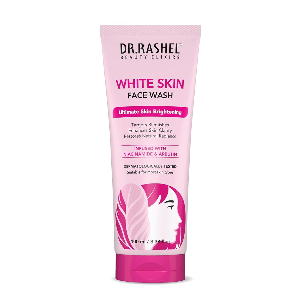 DR.RASHEL White Skin Face wash Natural Extracts White Skin Facewash Deep cleansing and skin brightening for oily and dry skin -100 ML
