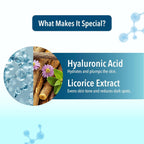 DR.RASHEL Hyaluronic Acid Face Wash For Men & Women Concentrate for Deep Cleansing & Clove Purifying Face Wash With Natural Ingredients Suitable For All Skin