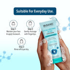 DR.RASHEL Hyaluronic Acid Face Wash For Men & Women Concentrate for Deep Cleansing & Clove Purifying Face Wash With Natural Ingredients Suitable For All Skin