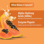 DR.RASHEL Papaya Face wash With Natural Papaya Extracts & Fruits Infused Facewash Deep cleansing and skin brightening for oily and dry skin - 50 ml