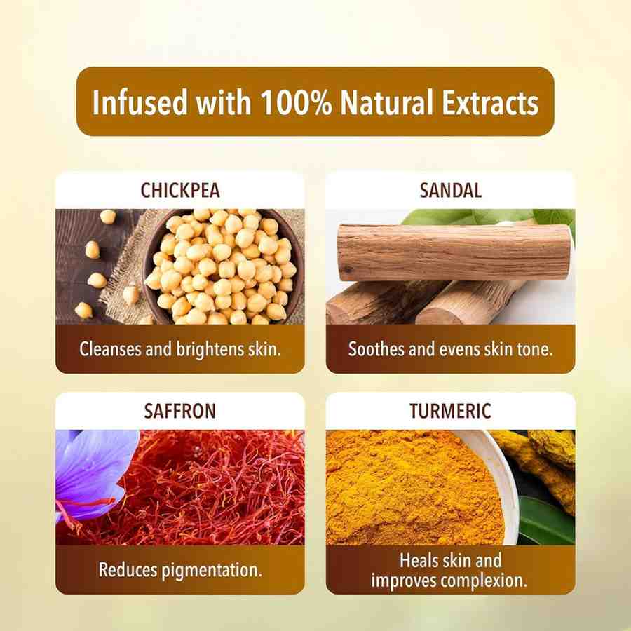 DR.RASHEL Ubtan Face Wash For Men & Women | Concentrate for Deep Cleansing & Clove Purifying Face Wash With Natural Ingredients Suitable For All Skin Oily