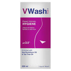 VWash Plus Expert Intimate Hygiene|| With Tea Tree Oil|| Liquid Wash Prevents Dryness|| Itchiness And Irritation|| Balances PH|| Paraben Free|| 200 ml