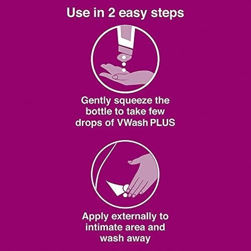 VWash Plus Expert Intimate Hygiene|| With Tea Tree Oil|| Liquid Wash Prevents Dryness|| Itchiness And Irritation|| Balances PH|| Paraben Free|| 200 ml