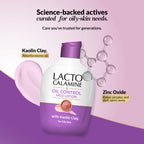Lacto Calamine Face Lotion | 120ml | Daily Moisturizer For Face - Oily Skin | Kaolin Clay, Glycerine & Zinc Oxide | Abosrbs Excess Oil | Fights Pimples