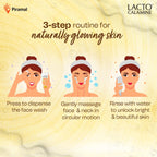 Lacto Calamine Ubtan Face Wash for Glowing Skin | Natural Face Wash with Sandalwood, Saffron, Neem, Almond & Turmeric | Exfoliating Facewash reduces Tan