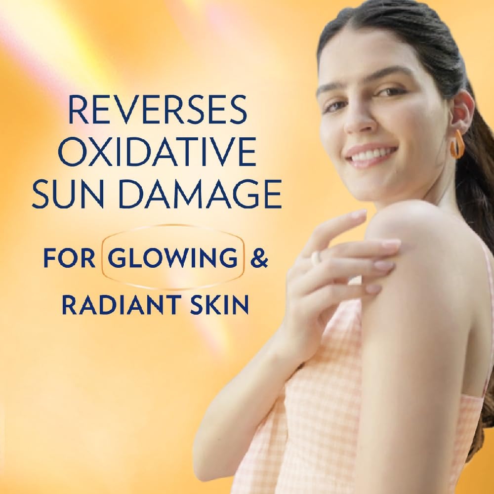 Vaseline Gluta Hya - Antioxidant SPF 50 PA+++ Sunscreen for Face & Body | Glutathione & Hyaluronic Acid infused Sunscreen 175 ML