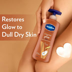 Vaseline Cocoa Glow Serum In Lotion, 400 ml | 100% Pure Cocoa & Shea Butter for Glowing & Soft Skin