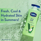 Vaseline Aloe Fresh Body Lotion,24 HR Long Lasting Moisturisation with Aloe Vera extract and Menthol 400ml