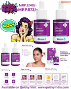 The Derma Co 10% Vitamin C Face Serum with 5% Niacinamide, Powered by Deep Penetration Formula™ | Fades Dark Spots | Reduces Pigmentation | Boosts Collagen