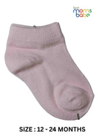 Baby Socks  - Pack of 2  for Baby boys (12-24 Months ),light purple and pink.baby socks, purple pink baby socks, soft infant socks, stretchable toddler socks