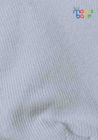 Baby Socks  - Pack of 2  for Baby boys ( 12-24 Months )-White&Grey,cotton baby socks, kids socks pack of 2, soft infant socks, stretchable toddler socks