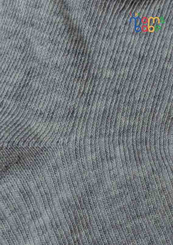 Baby Socks  - Pack of 2  for Baby boys ( 12-24 Months )-dark blue with yellow and light gray,cotton baby socks, kids socks pack of 2, soft toddler socks