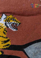 Baby Socks  - Pack of 2  for Baby boys ( 12-24 Months )-Multi colour,infant ankle socks, soft baby socks, stretchable baby socks, breathable baby socks