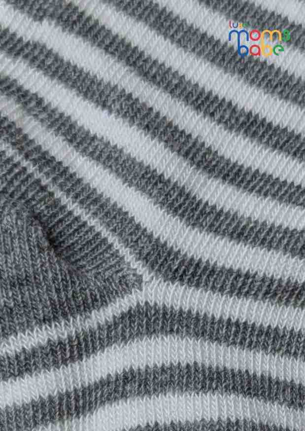 Baby Socks  - Pack of 2  for Baby boys ( 12-24 Months )-Blue&Grey,breathable baby socks, boys ankle socks, toddler footwear, daily wear socks