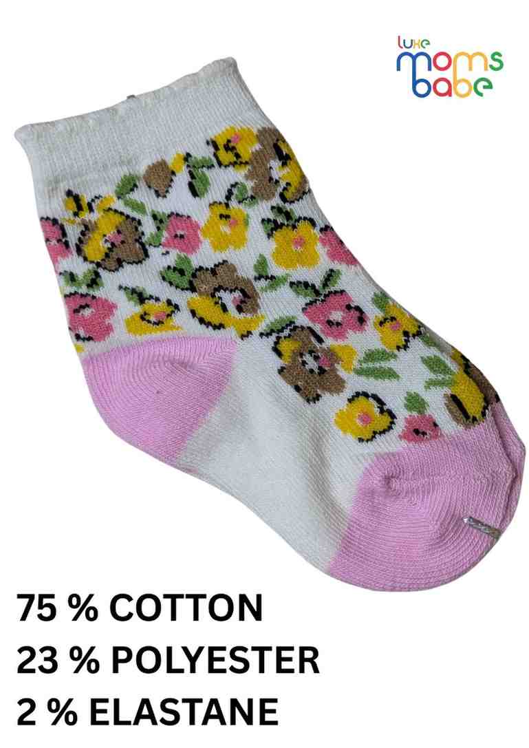 Baby Socks  - Pack of 2  for Baby boys ( 12-24 Months )-Multi colour,cotton baby socks, soft infant socks, stretch baby socks, breathable baby socks