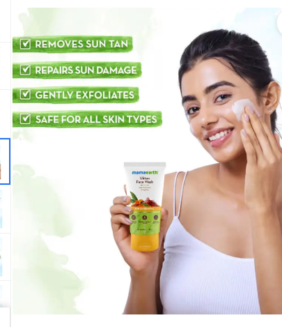 Mamaearth Ubtan Face Wash (50ml)