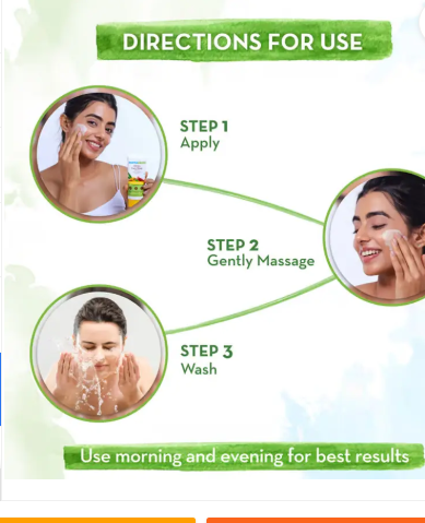 Mamaearth Ubtan Face Wash (50ml)