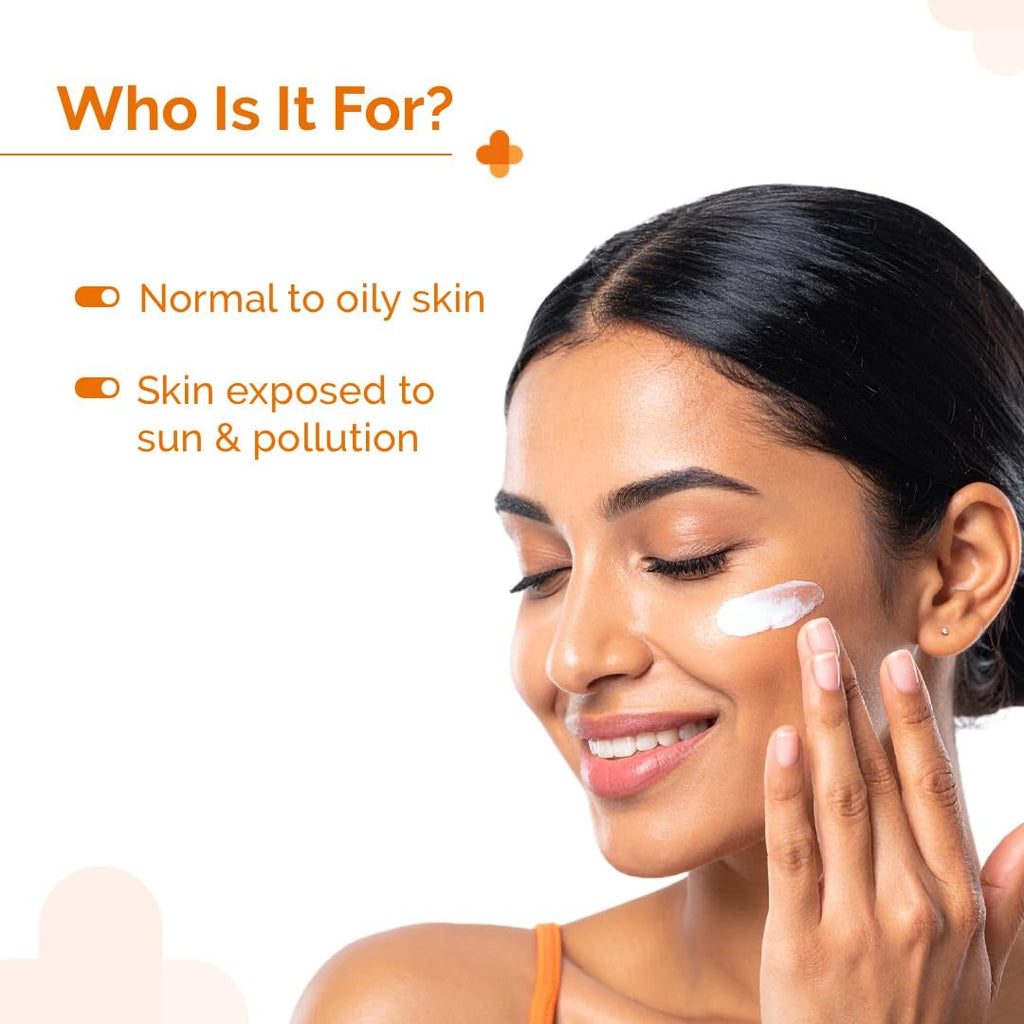 The Derma Co 1% Hyaluronic Sunscreen Aqua Gel SPF 50 PA++++ | Hydrating, Lightweight & Non-Greasy | No White Cast | Broad Spectrum & Blue Light Protection
