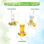 Mamaearth Vitamin C Daily Glow Sunscreen with Vitamin C & Turmeric | For Sun Protection, Tan Protection & Glow | SPF 50 & PA++++ Protection | No White Cast