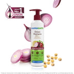 Mamaearth Onion Shampoo for Hair Growth and Hair Fall Control with Onion and Plant Keratin | Reduces Hair Fall | Strengthens & Smoothens Hair | For Men & Women