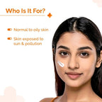 The Derma Co 1% Hyaluronic Sunscreen Aqua Gel SPF 50 PA++++ | Hydrating, Lightweight & Non-Greasy | No White Cast | Broad Spectrum & Blue Light Protection 30g