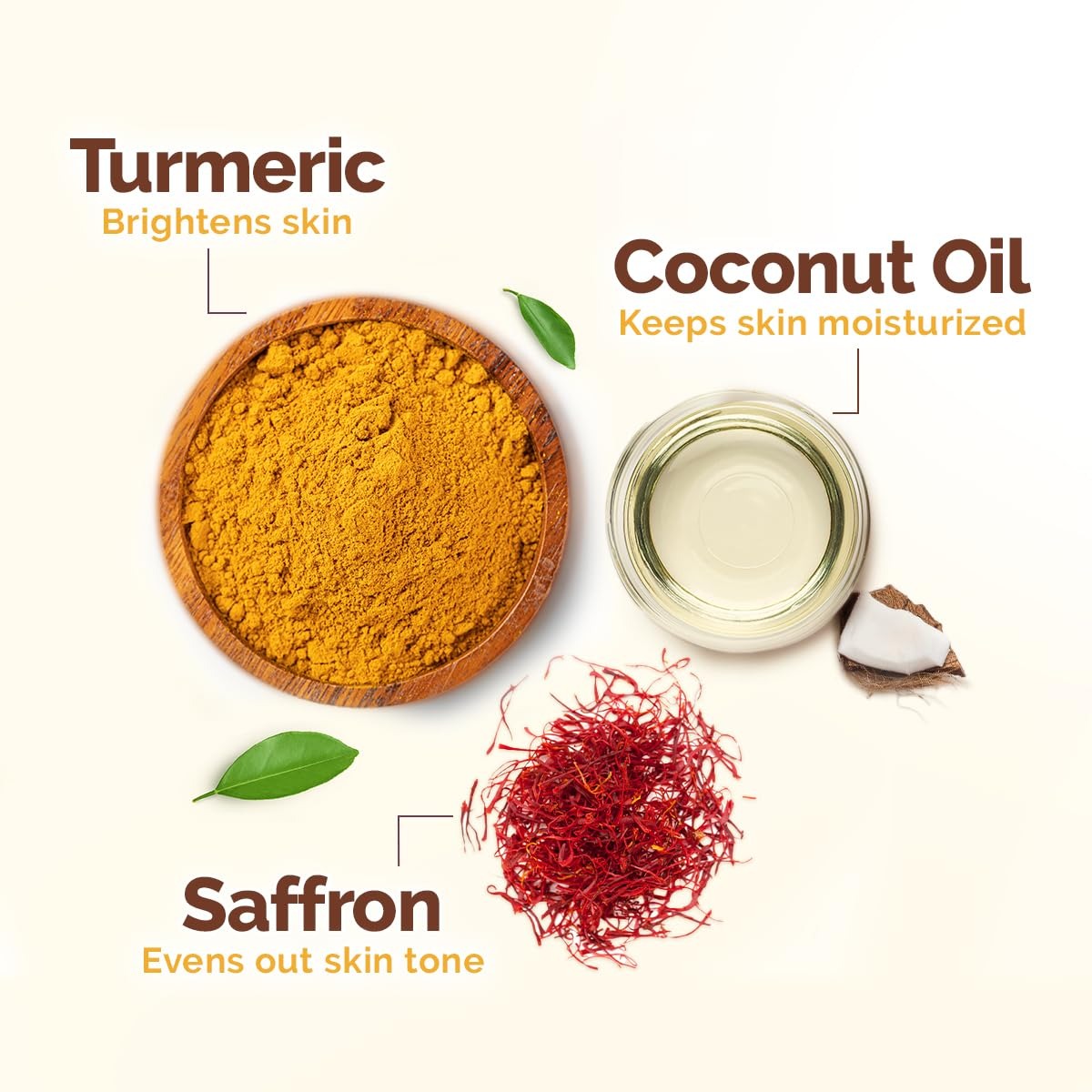 Mamaearth Ubtan Natural Glow Face Wash with Turmeric & Saffron | For Tan Removal & Skin brightening | SLS & Paraben Free | For All Skin Type | For Men & Women