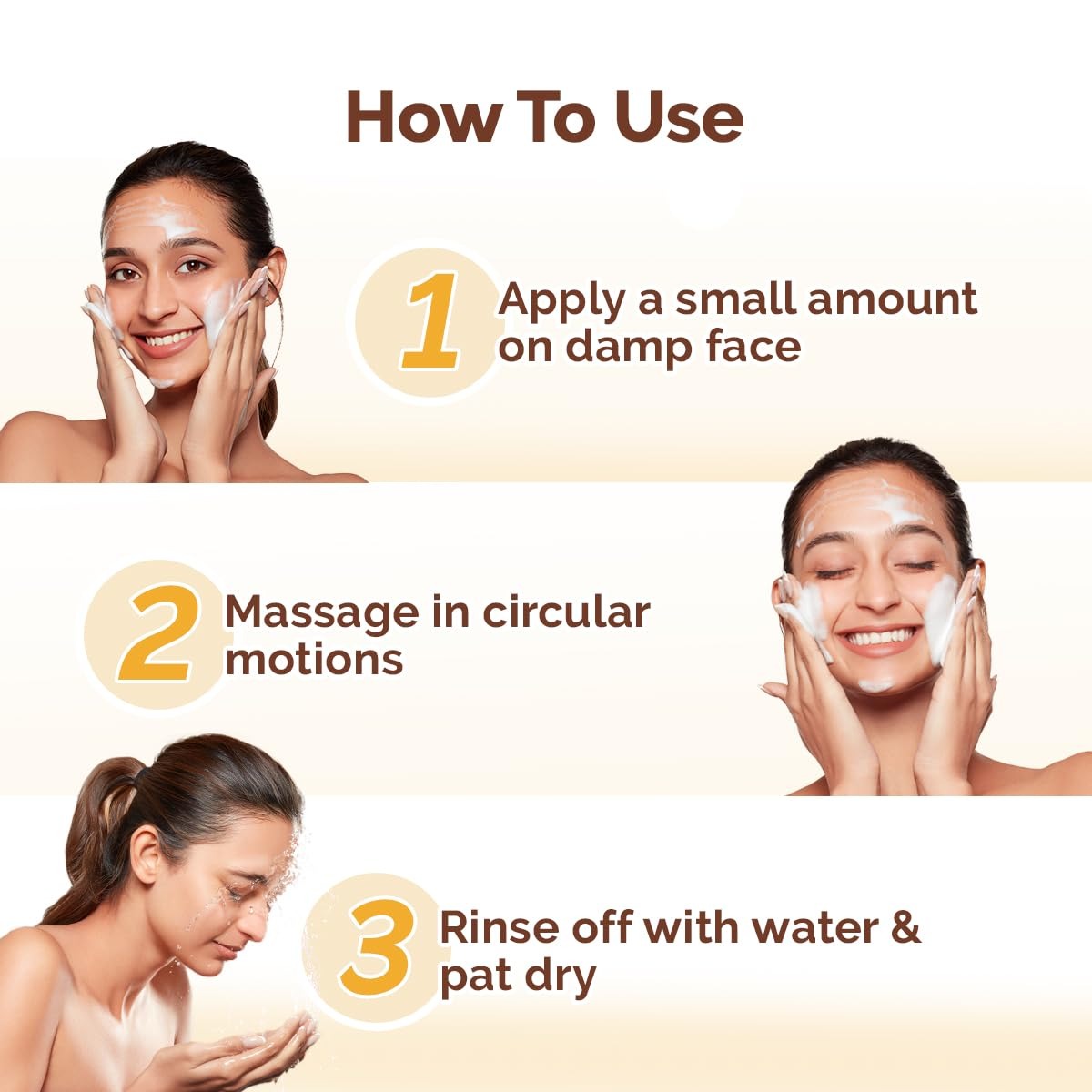 Mamaearth Ubtan Natural Glow Face Wash with Turmeric & Saffron | For Tan Removal & Skin brightening | SLS & Paraben Free | For All Skin Type | For Men & Women