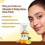 Mamaearth Vitamin C Face Wash with Vitamin C and Turmeric for Skin Illumination - 150ml | Skin Brightening | For Natural Glow | Even Skin Tone