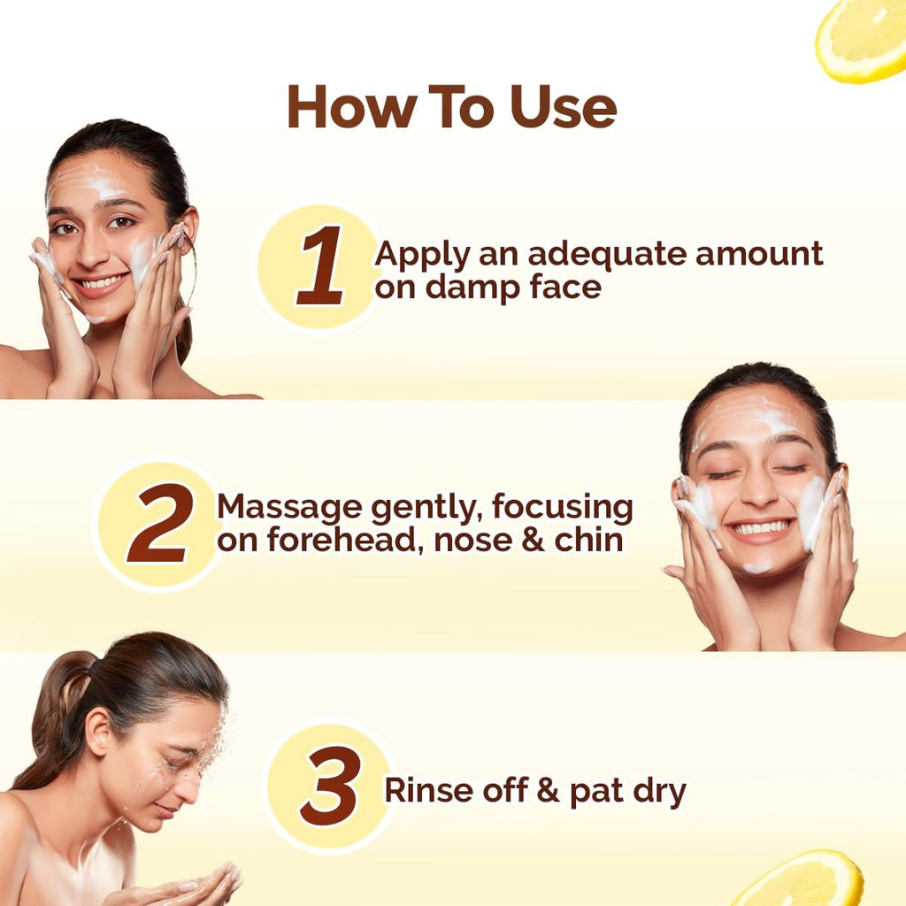 Mamaearth Vitamin C Face Wash with Vitamin C and Turmeric for Skin Illumination - 150ml | Skin Brightening | For Natural Glow | Even Skin Tone