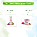 Mamaearth Multani Mitti Face Wash with Multani Mitti & Bulgarian Rose For Oil Control & Acne | Suits All Skin Types | Hydrating & Gentle | Paraben-Free
