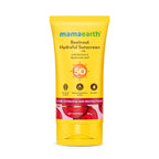 Mamaearth Beetroot Hydraful Sunscreen With Hyaluronic Acid | SPF 50 & PA++++ | UVA & B Protection | Tan Protection | Hydrates Skin | No white cast