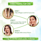 Mamaearth Rice Water Dewy Sunscreen with SPF 50 PA++++ | UVA & UVB Protection | Tan Protection | Gives Glass Skin Glow | No White Cast | For All Skin Types | 50