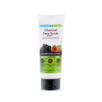 Charcoal Face Scrub For Oily Skin and Normal skin, with Charcoal and Walnut for Deep Exfoliation - 100g