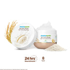 Mamaearth Rice Dewy Bright Light Gel Moisturizer with Rice Water& Niacinamide For Glass-skin Glow 200g| Long-lasting, Nonsticky Hydration |Oil-free, Lightweight